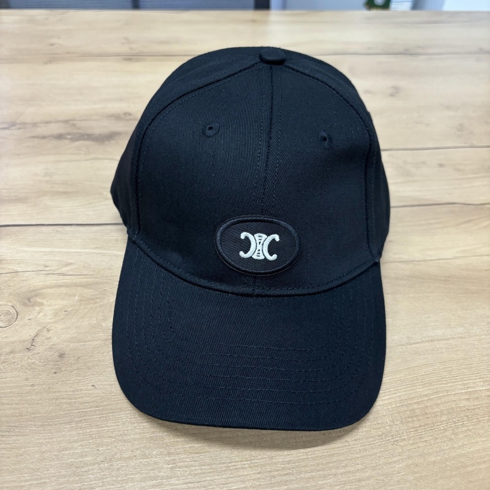 Celine black baseball cap